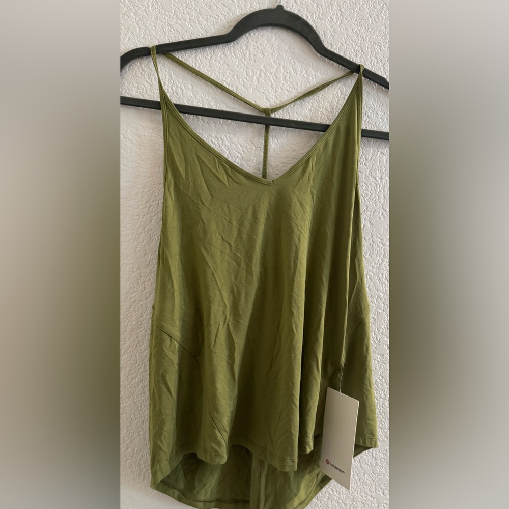 NWT Lululemon Modal-Silk Yoga Tank